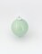 Whitehurst Small Pearl Finish Glass Christmas Ball Ornaments - 2" (50mm) - Bleached Aqua - 28ct
